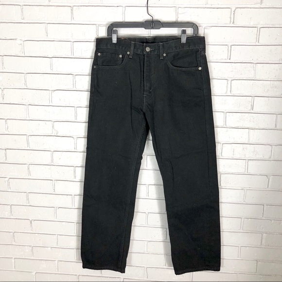 levis 505 mens black